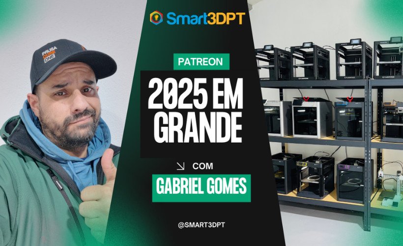 Descubra o Melhor Lugar para Comprar Filamentos e Aproveite Benefícios Exclusivos com o Patreon da Smart3Dpt
